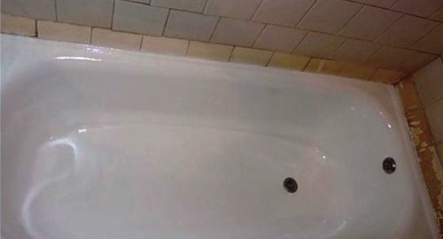 Реставрация ванны жидким акрилом | Львовский